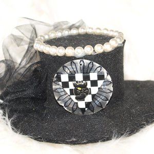 Grandma&Me Medium Black Hat HANDMADE